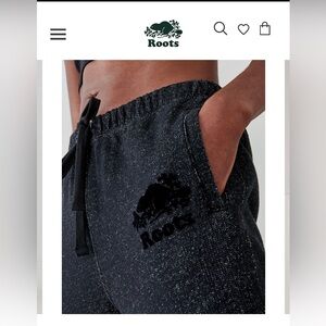 Roots Black Pepper Sweat Pants